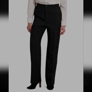 NEIL ALLYN “COMFORT POLY” FLAT FRONT WOMEN’S BLACK TUXEDO PANTS. Comfort…
